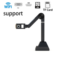 Scanner de documents Portable Handfree Automatic Desktop Barcode Scanner A3 A4 Robotic Book Scanner mount avec microscope