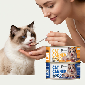 Alimento Húmedo para Perros y Gatos con Alto Contenido de Proteínas, Varios Sabores, 85g, Comida Enlatada para Gatos, Etiqueta con Logotipo Personalizado - Product Image 1