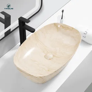 Sanitari bagno lavabo lavabo in marmo italiano waschbecken tavolo da pranzo lavabo lavabo