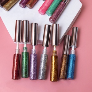 Nouveautés Eyeliner pailleté métallique longue durée imperméable, fard à paupières scintillant, eyeliner liquide pailleté - Product Image 5