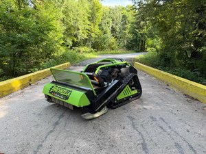 Our Life in Trees VTY900H Flail Mower Hot Selling Zero Turn Lawn Gasoline LONCIN 764 Grass Weeding VTY900h 900mm Cutting Width E - Product Image 1