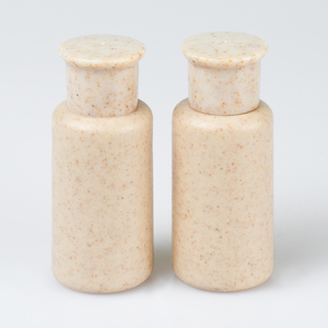 Envase Cosmético Vacío Ecológico de 50ml 100ml 150ml de Paja de Trigo Degradable, Tarro de Plástico para Crema para Embalaje - Product Image 3