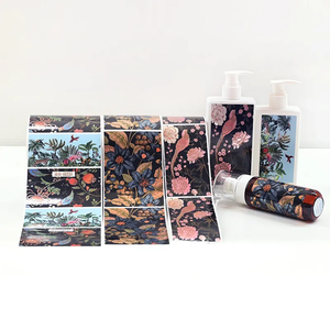 Tùy chỉnh mỹ phẩm nhãn vàng lá lớn lên tại chỗ UV Logo Sticker in kỹ thuật số trang điểm chăm sóc da Jar chai bao bì nhãn - Product Image 6