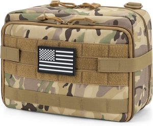 Muestra gratis Estuche de supervivencia de emergencia fácil de llevar con botiquín de primeros auxilios impermeable para acampar, viajes al aire libre y hogar - Product Image 2