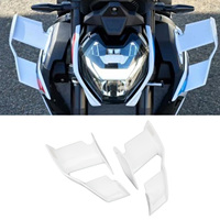 Ailerons latéraux de carénage de moto, stabilité accrue, réduction des vibrations, aérodynamique, blanc, pour S1000R M1000R 2021 à 2023