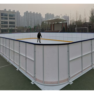 Barreras de polietileno de ultra alto peso molecular (UHMWPE) para pistas de hockey sobre hielo, barreras comerciales para pistas de hockey, vallas para pistas de hielo al aire libre. - Product Image 4