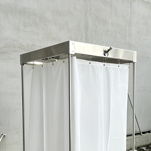 Ducha de Descontaminación de Emergencia Plegable de Enjuague Rápido, Ducha de Seguridad Industrial Portátil para Remediación de Asbesto - Product Image 3