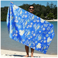 Leichtes Kompaktes Mikrofaser-Strandtuch Sandfrei Schnelltrocknend Saugfähig mit Individuellem Logo für Camping und Schwimmen