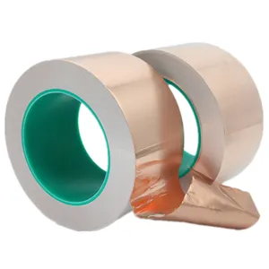 Cinta de lámina de cobre para industria electrónica, cinta térmica conductora de doble cara U04, 20mm x 20m