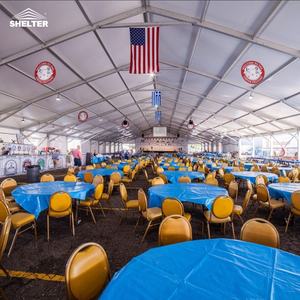 Rüzgar Geçirmez Lüks Büyük Camlı Düğün ve Parti Çadırı 500-1000 Kişilik Açık Hava Etkinlikleri İçin - Product Image 1