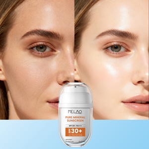 Protector Solar Mineral de Óxido de Zinc de Marca Privada, Protección Solar, Resistente al Agua, Textura Suave, Fórmula para Piel Sensible, 30 ml - Product Image 4