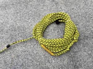 75 pieds 4 sections sports nautiques flottant ski nautique <span class=keywords><strong>kneeboard</strong></span> bateau remorquage truc double eva poignée tube wakeboard corde - Product Image 6