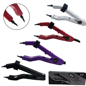 Factory Wholesale <strong>Keratin</strong> Iron Scalp <strong>Protector</strong> Loof Mini Hair Extension Iron for Hair Extension Tools Connectors V Light - Product Image 5
