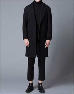 معطف رجالي طويل بتصميم مخصص وبمقاسات كبيرة وبسعر جيد - Product Image 4