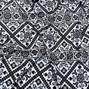 100D Polyester Crêpe Spandex Vintage <span class=keywords><strong>Mango</strong></span> 4 Tissu extensible dans les quatre sens 120gsm Tissu imprimé super doux - Product Image 1