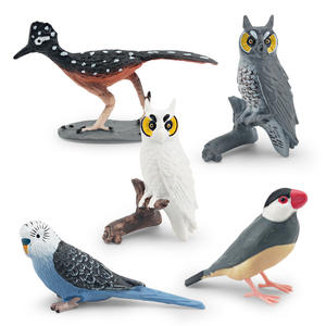 Lelewu simulación pájaros pájaro <span class=keywords><strong>animal</strong></span> modelo Thunderbirds pintado Snipe búho Urraca Wenbird decoración de jardín - Product Image 3
