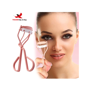 Rizador de Pestañas FENGFLY de Acero al Carbono Rosa con Peine, Herramienta para Rizar Pestañas, Etiqueta Privada Personalizada, Precio Bajo para Compras Mixtas - Product Image 1