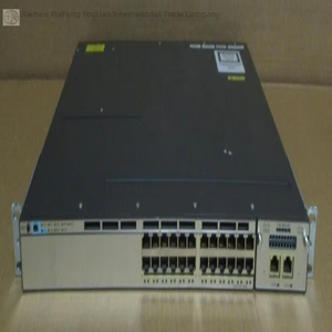 สวิตช์ Ws-c3750x-24t-wbrs 24 พอร์ต 1gbe กิกะบิต 2 ชุดจ่ายไฟ + C3kx-nm-10gt ของแท้ใหม่พร้อมส่ง ระบบอัตโนมัติอุตสาหกรรม - Product Image 1