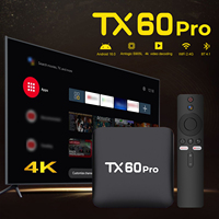 Topleo Tv Box Android 4k Certificado Smart Tv Box Tx60 Pro 16gb ram 256rom Ott Android 16 Smart Tv Box Android