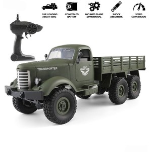 Off-Road Camion <span class=keywords><strong>Militare</strong></span> JJRC Q61 RC Auto Telecomando Auto Del Veicolo di Controllo Scala 1/16 2.4G 4WD Transporter RC Auto per il Regalo Dei Bambini del Giocattolo - Product Image 5