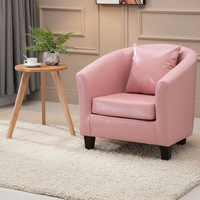 Fauteuil de détente moderne et confortable avec mousse haute densité pour appartement résidentiel, chambre et bureau à domicile