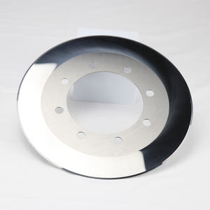 Lame circulaire en carbure de tungstène YG12X <span class=keywords><strong>Justu</strong></span> 260*158*1.3mm avec 8 trous pour la découpe de papier ondulé - Product Image 2