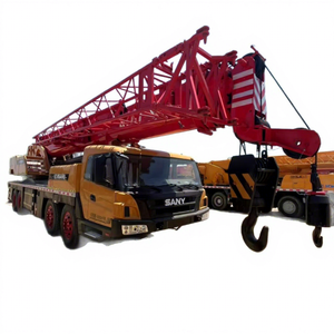 מנוף משאית סאני משומש בעל כושר הרמה של <span class=keywords><strong>75</strong></span> טון עם זרוע חמישה חלקים, גובה הרמה 41 מטר, משאבה הידראולית, מיוצא מסין - Product Image 5