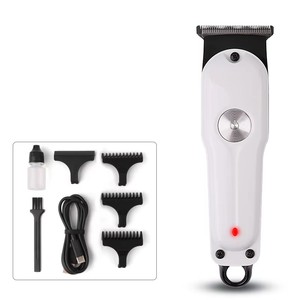 Cortadoras de pelo eléctricas profesionales de doble propósito para el hogar <span class=keywords><strong>Retro</strong></span> de doble carga, Kits de corte de pelo USB, cortadoras de pelo eléctricas - Product Image 2