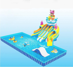 Grande <span class=keywords><strong>piscine</strong></span> gonflable personnalisée pour adultes et enfants, cadre en <span class=keywords><strong>m</strong></span>étal PVC, utilisation intérieure et extérieure, fabriquée en Chine. - Product Image 6