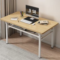 Bureau d'écriture modulaire pliable en métal robuste et extensible avec fixation murale pour bureau à domicile moderne