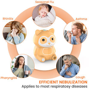 <span class=keywords><strong>Nebulizer</strong></span> kompresor Jet portabel, <span class=keywords><strong>Nebulizer</strong></span> kartun karakter hewan rakun, kompresor Jet - Product Image 4