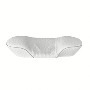 Almohada de espuma viscoelástica de contorno con logotipo personalizado, técnica de punto, características de plegado saludable, funda de almohada con buen olor, lado del estómago, mariposa - Product Image 5
