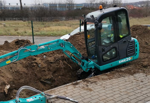 CONEXPO 2026: Mini Escavatore SWE20F da 1,94 Tonnellate con Raggio di Rotazione Zero, Motore Yanmar, Forza di Scavo di 22,7 kN per Siti in America - Product Image 3