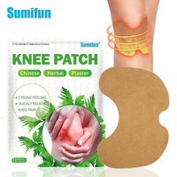 Sumifun Patchs Analgésiques pour Genoux à l'Armoise, Autocollants Auto-Chauffants pour Articulations, Muscles et Arthrite Rhumatoïde, Application Corporelle, Patchs Musculaires