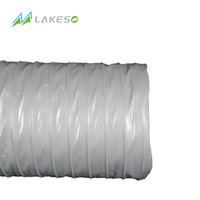 Conduit flexible en tissu de nylon solide Tuyau de conduit d'aération en tissu de nylon flexible renforcé