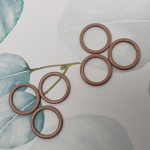 Mode cercle sangle ajusteur crochet en acier inoxydable soutien-gorge boucle anneau curseur maillots de bain Bikini Lingerie accessoires modèle BNR13001 - Product Image 5