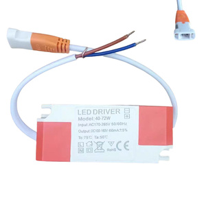 600ma involucro di plastica 2.5kv 4kv protezione contro le sovratensioni led driver 40w 60w 80w driver a corrente costante led - Product Image 2