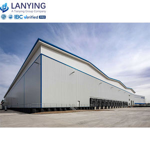 Logistique Entrepôt Bâtiment industriel Structure en acier Hangar d'avion Hangar d'avion préfabriqué en acier - Product Image 5