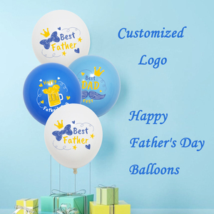 Logotipo personalizado <span class=keywords><strong>Feliz</strong></span> Día del Padre Globos Decoraciones 12 pulgadas Papá Padre Decoración Temática Fiesta Padre Globos de látex - Product Image 5