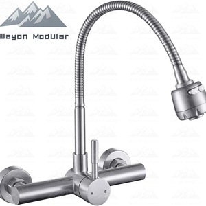 Wayon Nhà bếp Vòi nước lạnh và nóng với một vòi phun kéo xuống làm bằng thép không gỉ 304 có sẵn trong các màu sắc khác nhau - Product Image 6