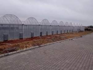 Plantlogic d'irrigation latérale en plastique PVC hydroponique <span class=keywords><strong>substrat</strong></span> de culture de plantes gouttière de culture de toit de serre - Product Image 5