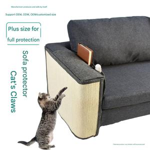 Bonito Parede Pendurado Nylon Runner RUG Voltar <span class=keywords><strong>Scratcher</strong></span> Home Decor Custom Cat Amantes Coçar Mat Com Adesivo - Product Image 1