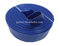 Tuyau plat en PVC de 3 pouces pour l'irrigation agricole