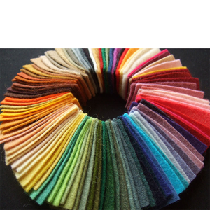 Mofelt Industry 100% Wool <b>Blend</b> Felt Fabric Woven Embossed Lightweight Breathable Eco-Friendly Home Textile 100g/m Rainbow - Product Image 3