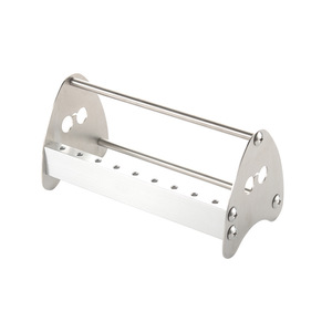 Étagère à outils en acier inoxydable, style industriel, organiseur de pinces, support de rangement pour tournevis avec trous de fixation - Product Image 1