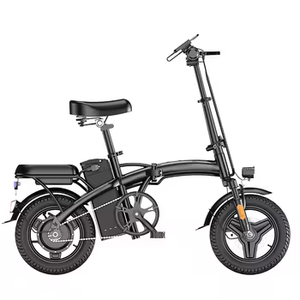 Bicicleta Eléctrica Plegable <span class=keywords><strong>Mini</strong></span> con Amortiguador Trasero, Bicicleta Eléctrica Portátil para Desplazamientos - Product Image 1