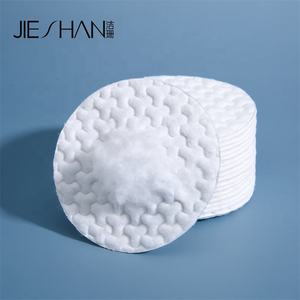 100 pcs OEM bán buôn Vòng bông Pad dùng một lần mặt trang điểm Remover <span class=keywords><strong>Pads</strong></span> y hình dạng 100% tinh khiết Bông miếng mỹ phẩm cho khuôn mặt - Product Image 2