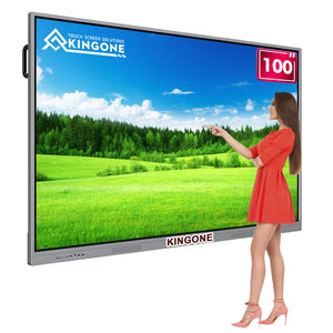 KINGONE Tableau blanc numérique à écran tactile pour l'école Grand 65 75 85 98 pouces Wifi OEM Smart Board Interactive Flat Panel pour la salle de classe - Product Image 1