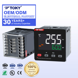 고화질 LCD 지능형 <span class=keywords><strong>PID</strong></span> 자동 조정 전자식 계측 온도 조절기 CE UL CUL ETL - Product Image 1