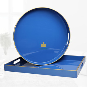 <b>Lacquerware</b> Items Decorative Trays Luxury Customize for Table Countertop Handmade Vietnam Wholesale Price - Product Image 2